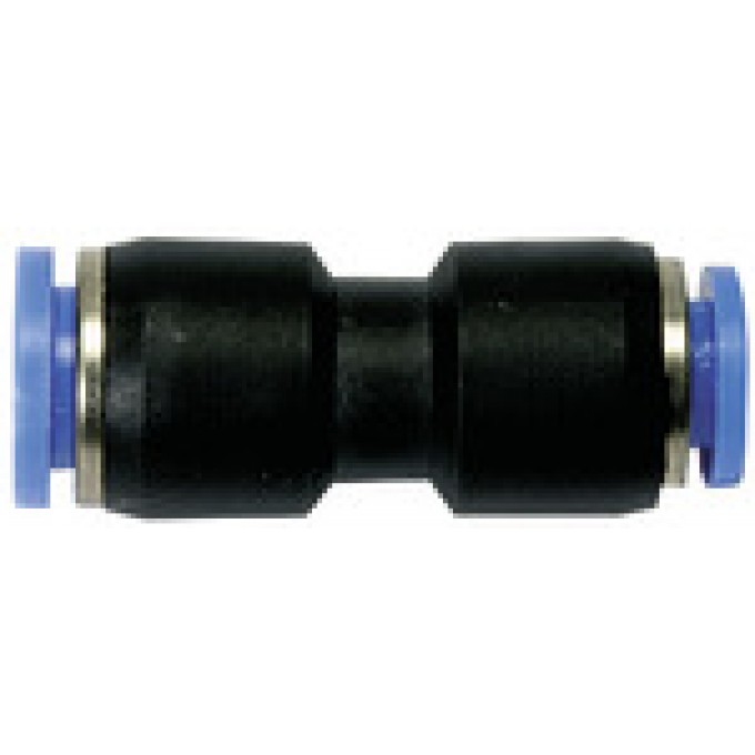 RIEGLER 109800 Прямой вставной соединитель, серия Blue, редукционный, шланг, вн. диаметр O 6/4 136.0604 420424