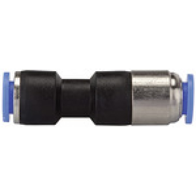 RIEGLER 110206 Прямой вставной соединитель, серия Blue, самофиксирующийся, шланг O 4 199.04 420427