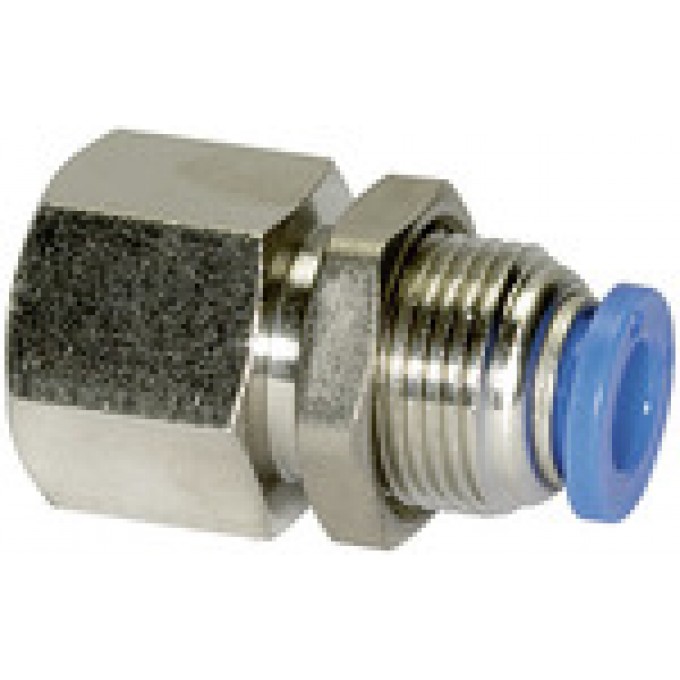 RIEGLER 109217 Прямой вставной штуцер перегородки серия Blue, M16x1, Rc 1/4 внутр. 151.014-8 420430