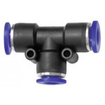 RIEGLER 109834 Вставной Т-образный соединитель, серия Blue, редукционный, шланг, вн. диаметр O 2x4/1x6 138.0406 420434