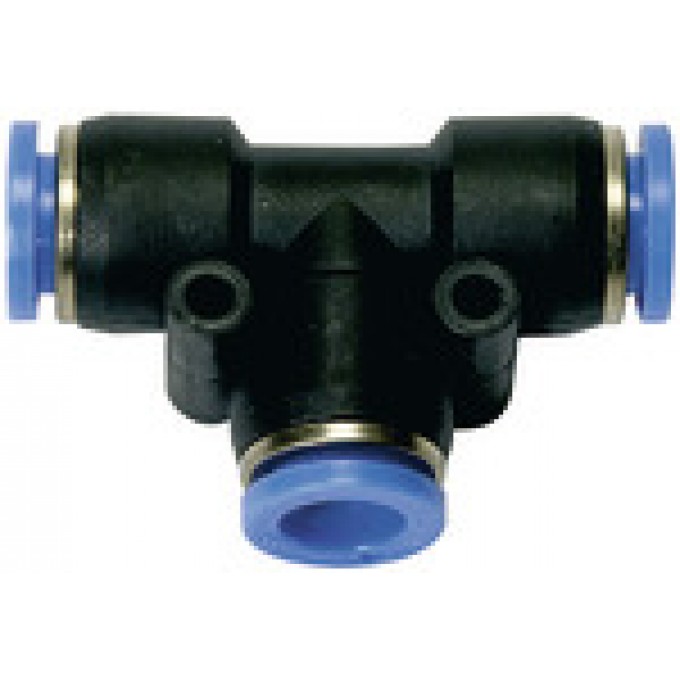 RIEGLER 109827 Вставной Т-образный соединитель, серия Blue, для внешней части шланга O 4 мм 138.004 420436