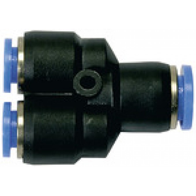 RIEGLER 109854 Вставной Y-образный соединитель, серия Blue, редукционный, шланг, вн. диаметр O 1x6/2x4 141.006 420447
