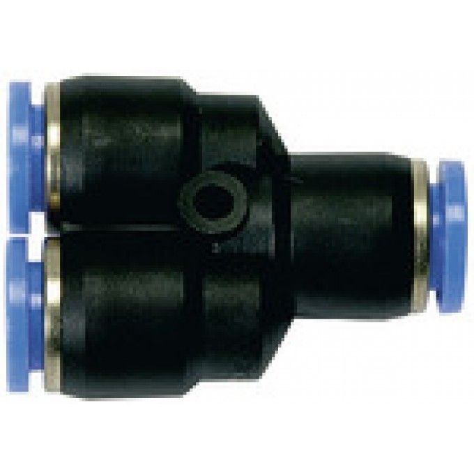 RIEGLER 109847 Вставной Y-образный соединитель, серия Blue, для внешней части шланга O 4 мм 140.004 420448