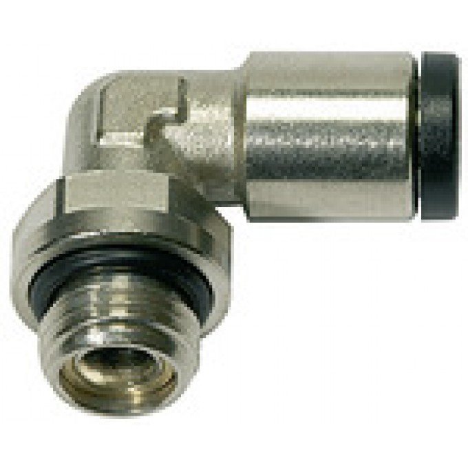 RIEGLER 108595 Вставной L-образный фитинг Click-clock, вращающийся, M5 вн. 754.005-5 420466