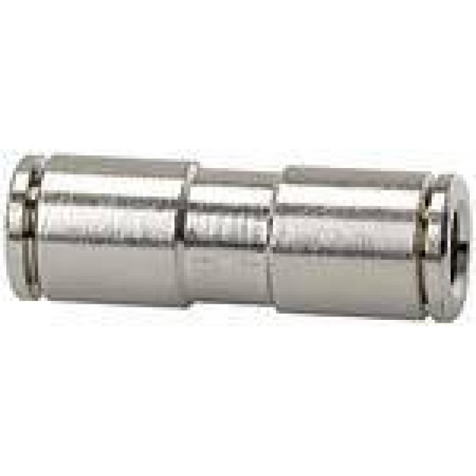 RIEGLER 108966 Прямой вставной соединитель Metallica, для внешней части шланга O 4 мм 847.004 420469