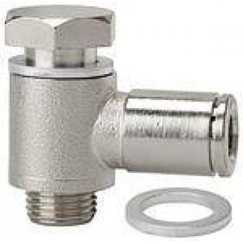 RIEGLER 108950 Вставной L-образный фитинг Metallica, M5 вн., для внешней части шланга O 4 863.005-4 420477