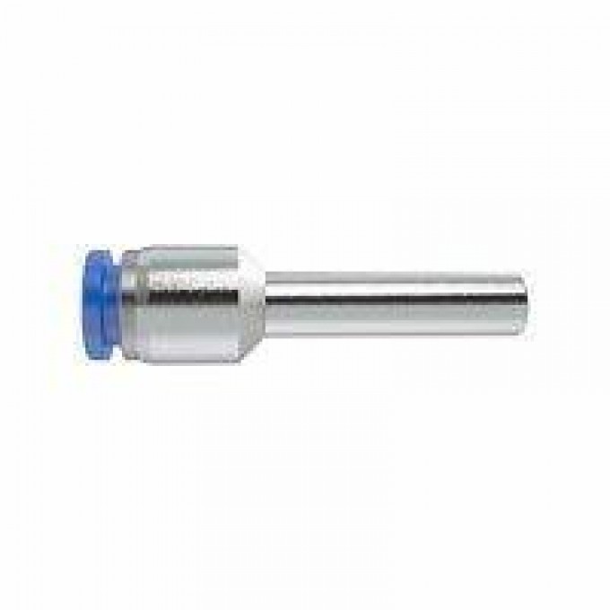 RIEGLER 109102 Прямой вставной соединитель, шланг O3, вставной ниппель. 4, серия Blue, миниатюрный PSR-43 420492