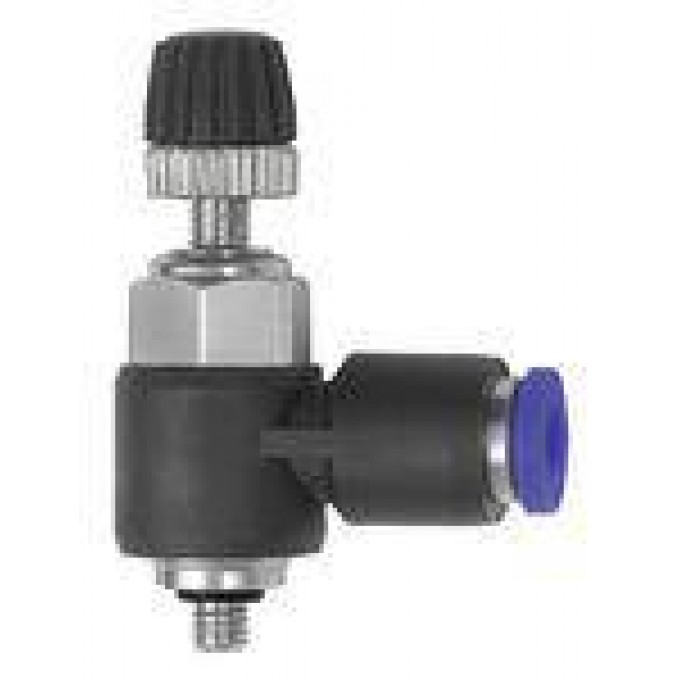 RIEGLER 135550 Обратный клапан дросселя серия Blue, миниатюрный клапан подачи воздуха M3 вн. 282.003-6 420494