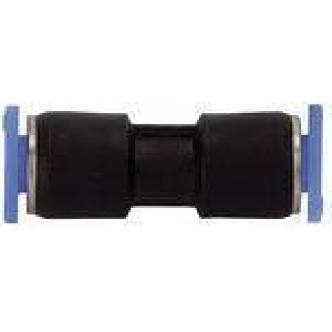 RIEGLER 109081 Прямой вставной соединитель, серия Blue, миниатюрный, редукционный, шланг O 4/3 PUR-43 420496