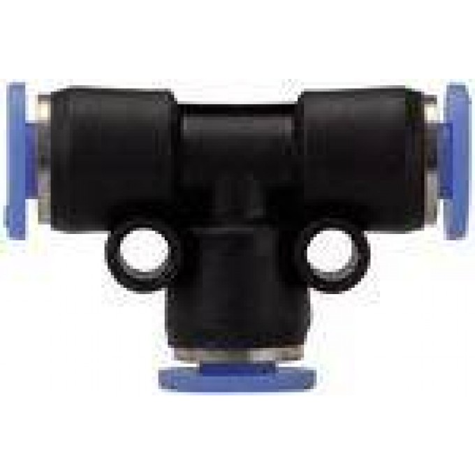 RIEGLER 109095 Вставной Т-образный соединитель, серия Blue, миниатюрный, редукционный, шланг, вн. диаметр O 4/3 PGR-43 420497