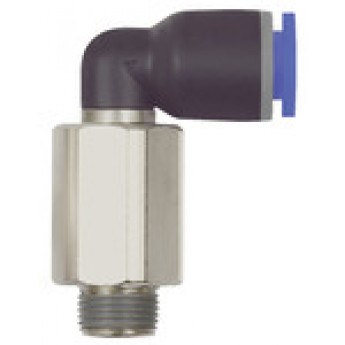 RIEGLER 109336 Вставной L-образный фитинг, серия Blue удлиненный, вращающийся, R 1/2 вн. 128.012-8 420512