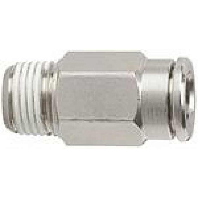 RIEGLER 108885 Прямой вставной фитинг Metallica R 1/4 вн., шланг, вн. диаметр O 4 844.014-4 420516