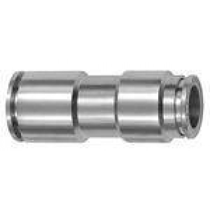 RIEGLER 108972 Прямой вставной соединитель редукционный Metallica, шланг, вн. диаметр O 6/4 847.0604 420517