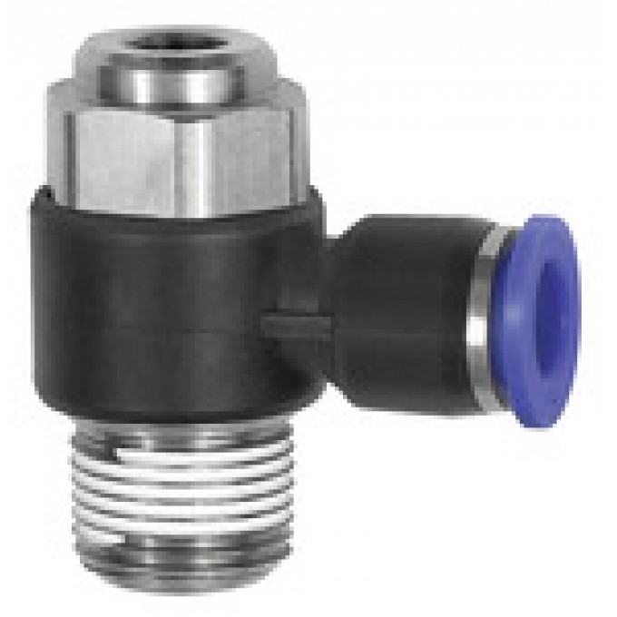 RIEGLER 136016 Обратный клапан дросселя серия Blue, разгрузочный дроссель, R 1/2 вн. 297.012-8 420519