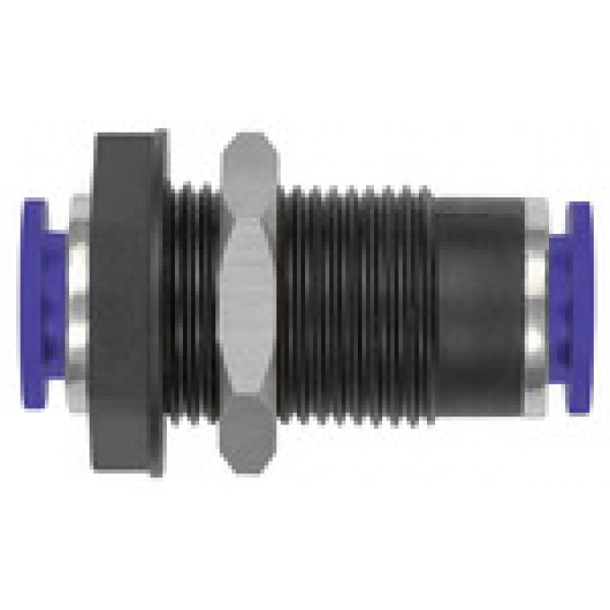 RIEGLER 135757 Прямой вставной соединитель стоечного типа, серия Blue, M12x1.0 149.004-K 420525