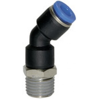 RIEGLER 109255 Вставной фитинг 45° серия Blue, вращающийся, R 1/2 вн. 154.012-6 420527