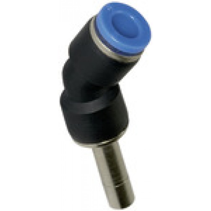 RIEGLER 135764 Вставной соединитель 45°, Заглушка 6 мм, серия Blue шланг O 4 156.0604 420554