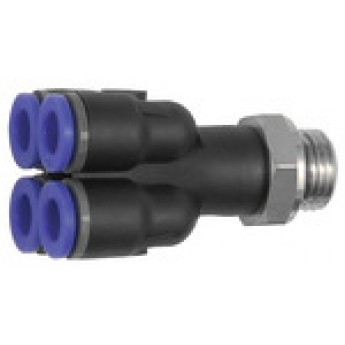 RIEGLER 135720 Мультираспределитель, серия Blue, 4-ступенчатый, вращающийся, M5 вн. 216.005-4 420578