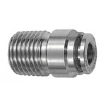 RIEGLER 135112 Прямой вставной фитинг, круглый, R 1/4 вн., для внешней части шланга O 8 850.014-8 ES 420593