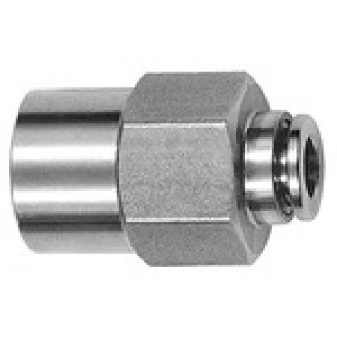 RIEGLER 135091 Прямой вставной фитинг, G 1/8 внутр., для внешней части шланга O 4 мм 846.018-4 ES 420594