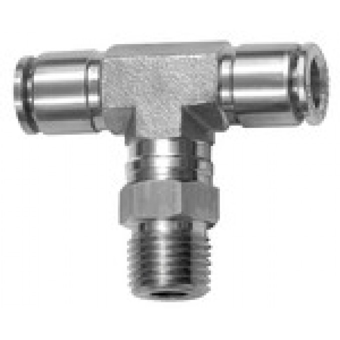 RIEGLER 135189 Вставной Т-образный фитинг, вращающийся, R 1/8 вн., для внешней части шланга O 4 мм 8755.018-4 ES 420596