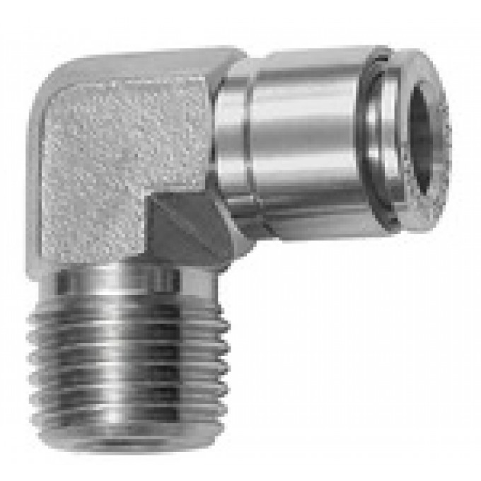 RIEGLER 135160 Вставной L-образный фитинг, R 1/4 вн., для внешней части шланга O 6, ES 1.4404 852.014-6 ES 420607