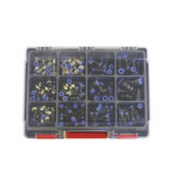 RIEGLER 131536 Комплект штекерных разъемов в ассортименте серия Blue, сокращенный ассортимент PIBR 100 420608