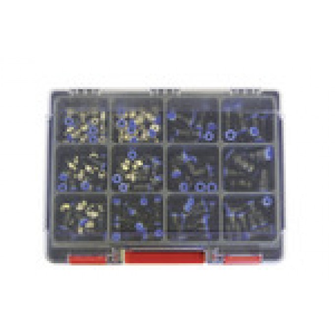 RIEGLER 131536 Комплект штекерных разъемов в ассортименте серия Blue, сокращенный ассортимент PIBR 100 420608