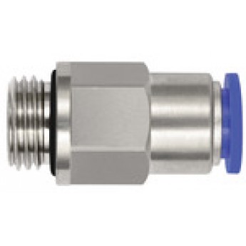 RIEGLER 151340 Прямой вставной фитинг, серия Blue, самофиксирующийся, G 1/4 вн. 195.148-1 420610