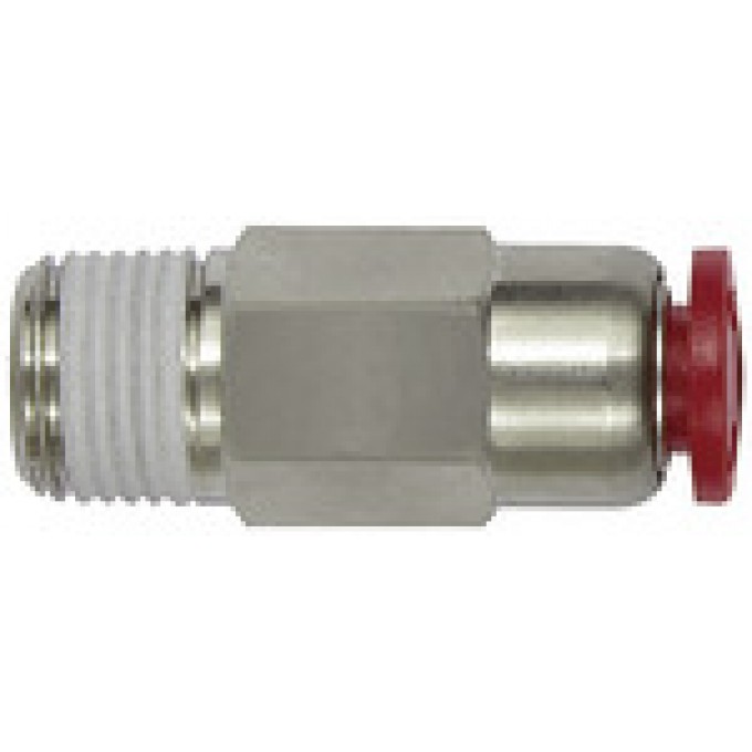 RIEGLER 151354 Прямой регулирующий клапан серия Blue, резьба-шланг, R 1/8 вн. 202.186-1 420613