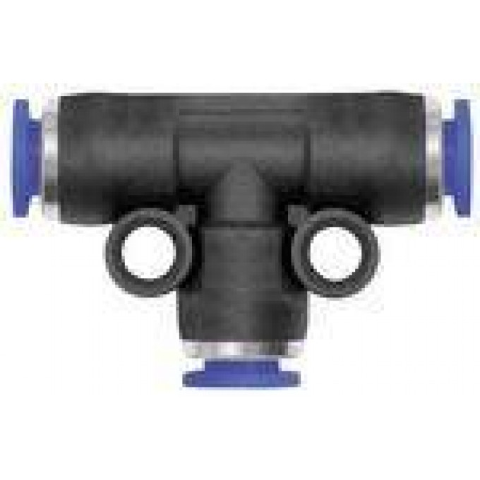 RIEGLER 148880 Вставной Т-образный соединитель, серия Blue, миниатюрный, редукционный, шланг, вн. диаметр O 4/3 138.0403M 420625