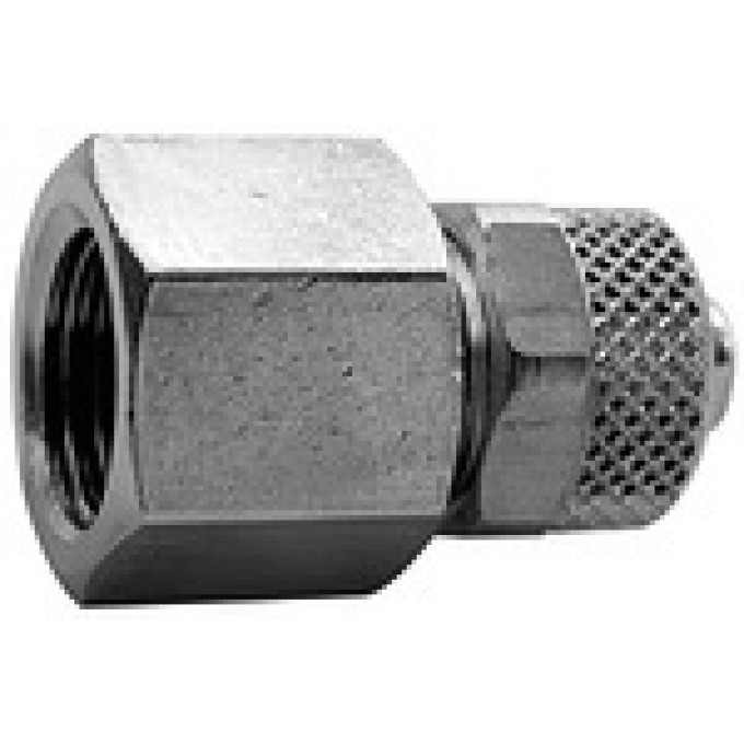 RIEGLER 114762 Прямой резьбовой фитинг, Vалюминийe line, G 1/2 внутр., для шланга 8/6 11.512-8-E 420656