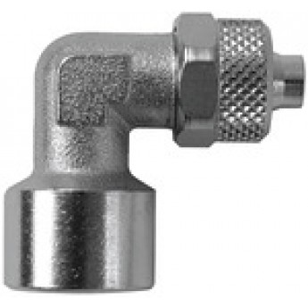 RIEGLER 115236 Угловой резьбовой фитинг Vалюминийe line, G 1/4, для шланга 8/6 мм 13.714-8-E 420664