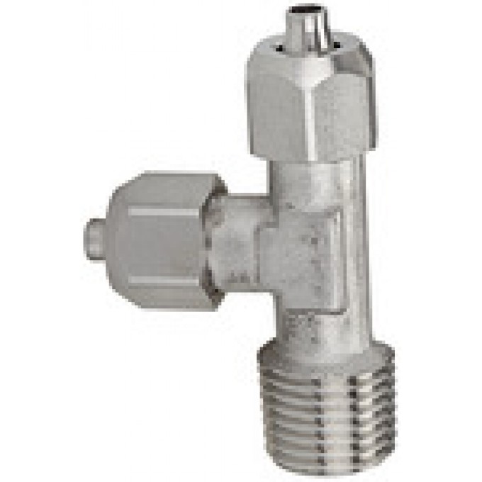 RIEGLER 110709 L-образный ввинчиваемый фитинг, R 1/4 вн., для шланга 6/4 мм, AF 12/10 15.114-6 ESH 420670