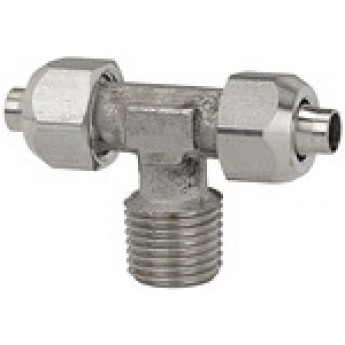 RIEGLER 110704 T-образный ввинчиваемый фитинг, R 1/4 вн., для шланга 6/4 мм, AF 12/10 14.114-6 ESH 420672