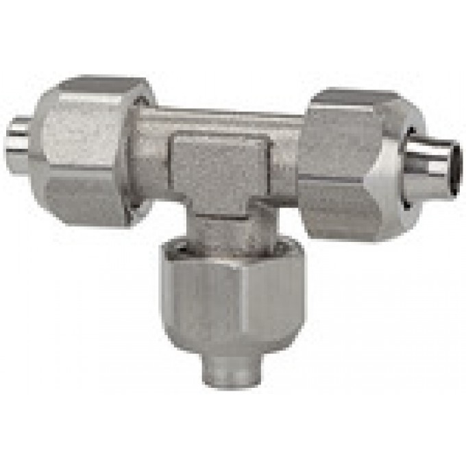 RIEGLER 110716 Т-образное соединение, для шланга 8/6 мм, AF1 14, AF2 10 14.800-8 ESH 420673