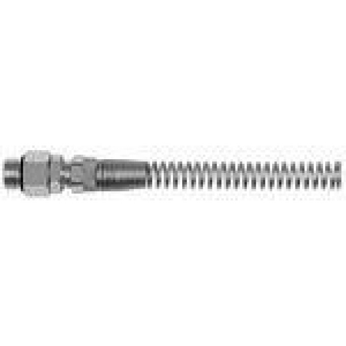 RIEGLER 110661 Прямой ввинчиваемый фитинг, пружина для защиты от перегиба, вращающийся 18.114-8 420704