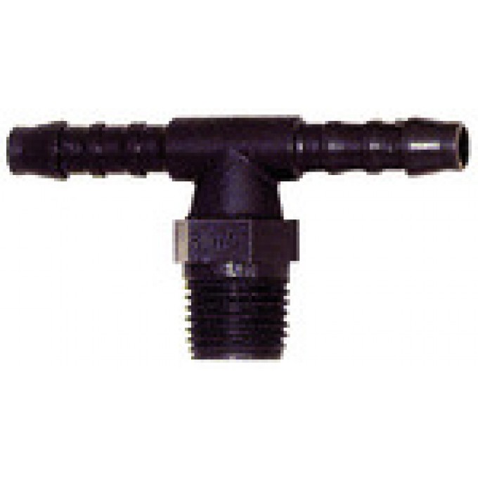 RIEGLER 110964 Т-образные ввинчиваемые суппорты, R 1/8 вн., для шланга внутр. D. 4 мм, AF 10, PA 6 32.231 420713