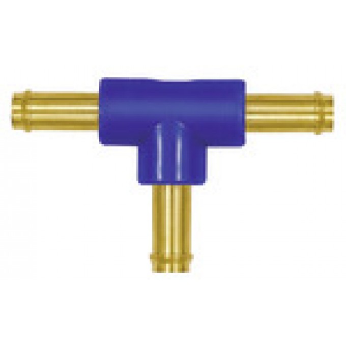 RIEGLER 133410 Суппорты Т-образных фитингов для шлангов, для шланга внутр. D. 3 мм, латунь и POM TPK-300 420716