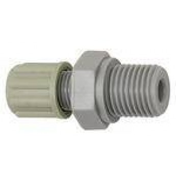 RIEGLER 110763 Прямой ввинчиваемый фитинг, G 1/8 вн., для шланга 4/6 мм, AF 14, PA 120.01 420743