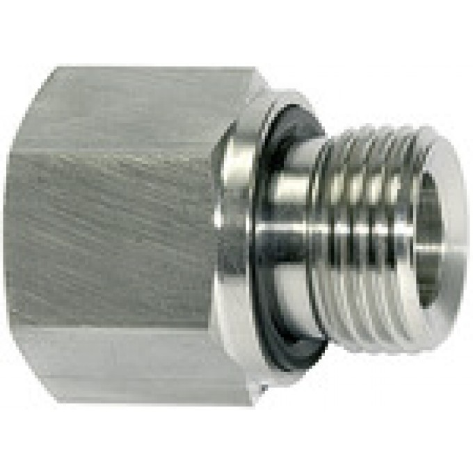 RIEGLER 112305 Удлиненный переходник, G 3/4 вн., G 1/2 внутр., нержавеющая сталь 1.4571 ES 303-ZW 420764