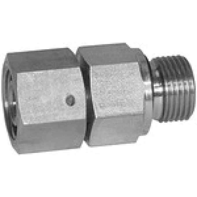 RIEGLER 112312 Регулируемый прямой ввинчиваемый фитинг, уплотнительный конус, G 1/4 ES 502 420765