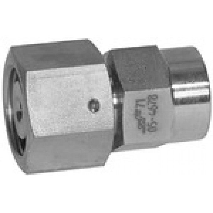 RIEGLER 112367 Винтовой соединитель для манометров, уплотнительный конус, G 1/4 внутр. ES 581 420770