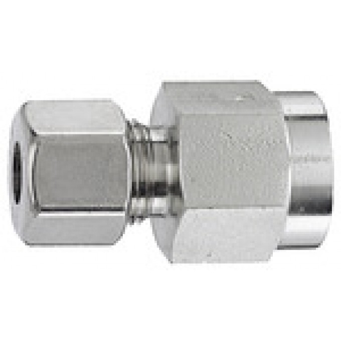 RIEGLER 112457 Винтовой соединитель для манометров, G 1/4 внутр., внешний диаметр трубы O 6 мм ES 200 420778