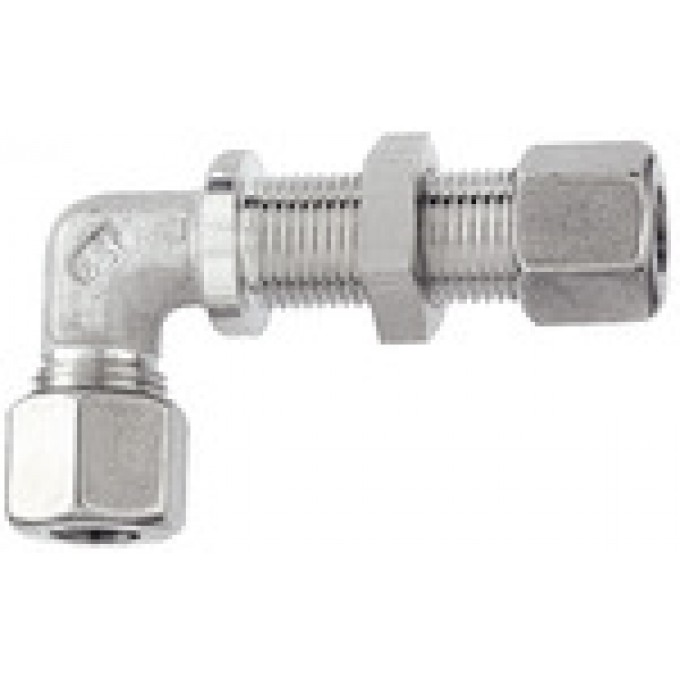 RIEGLER 112450 Угловой штуцер перегородки, внешний диаметр трубы O 6 мм ES 180 420785