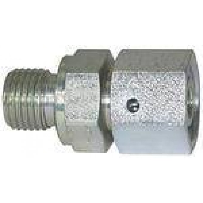 RIEGLER 112061 Регулируемый прямой ввинчиваемый фитинг, G 1/8, оцинкованная сталь V 501 420800