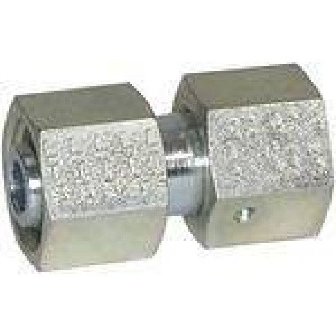 RIEGLER 112083 Регулируемый прямой фитинг, внешний диаметр трубы O 8, оцинкованная сталь V 532 420801