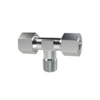 RIEGLER 112187 T-образный ввинчиваемый фитинг, R 1/4 вн., внешний диаметр трубы O 6, оцинкованная сталь 112187 420817 RIEGLER 112187 T-образный ввинчиваемый фитинг, R 1/4 вн., внешний диаметр трубы O 6, оцинкованная сталь 112187 420817