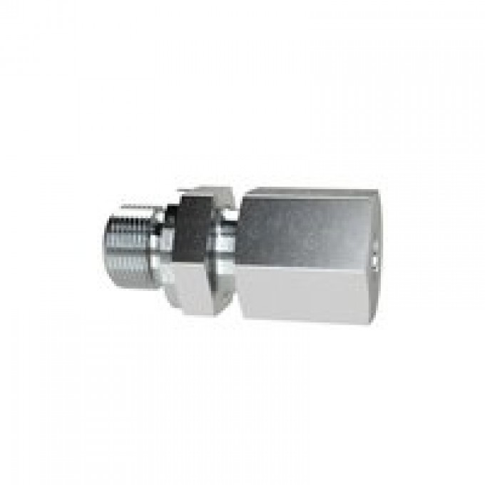 RIEGLER 159558 Прямой ввинчиваемый фитинг, M22вн., внешний диаметр трубы O16, оцинкованная сталь GEM2216SSTNBR 420833