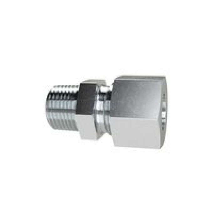 RIEGLER 159663 Прямой ввинчиваемый фитинг, NPT 1/4вн., внешний диаметр трубы O8, оцинкованная сталь GE148SSTNPT 420840